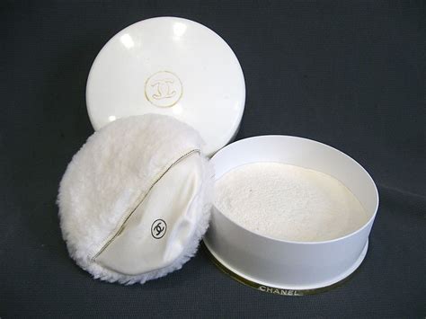 Chanel dusting powder with puff